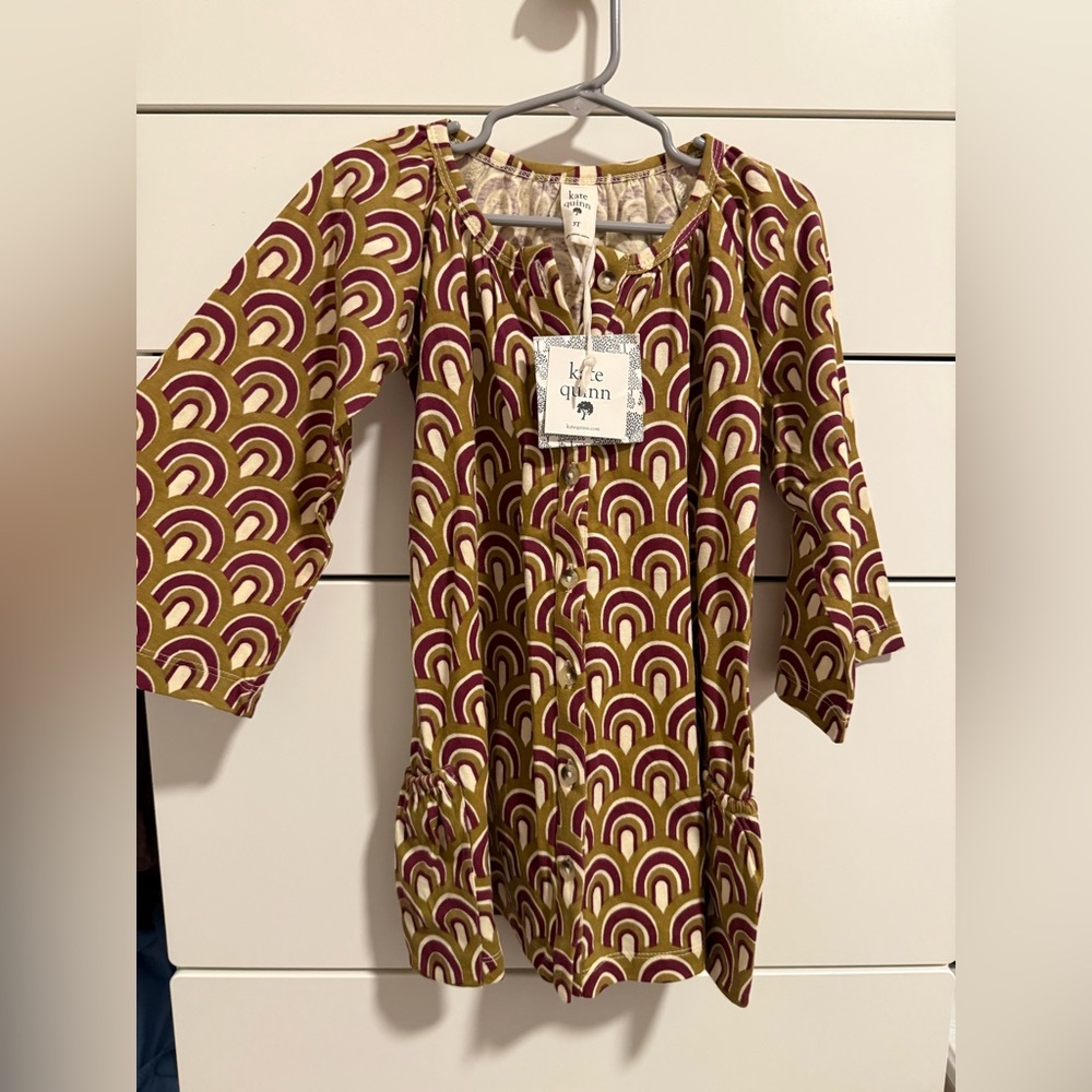 Kate Quinn Bell Sleeve Dress, size 3T